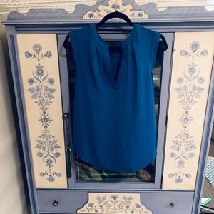 J.Crew - Blue Sleeveless Blouse